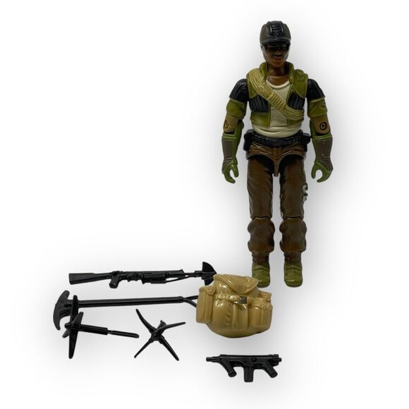 Alpine Mountain Trooper Vintage Hasbro G.I. Joe Action Figure Hong Kong 1985 - Picture 1 of 10